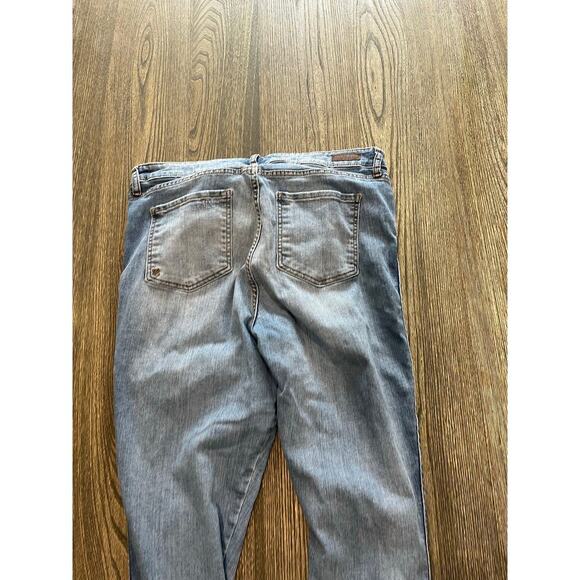 Kut From The Kloth Fab AB Toothpick Skinny Jeans High Rise Light Wash Size 14 - Picture 9 of 11